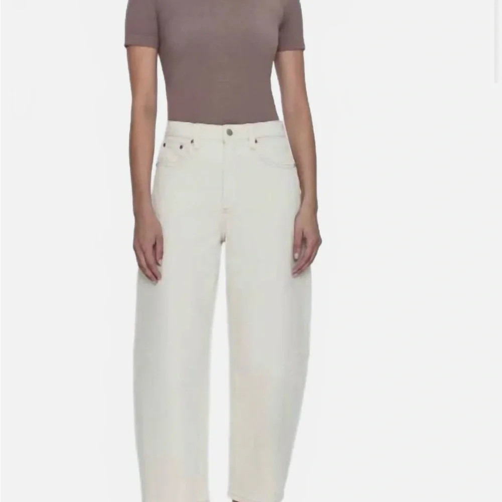 NWT Pistola Eli High Rise Arched Leg in Ecru - Picture 4 of 10